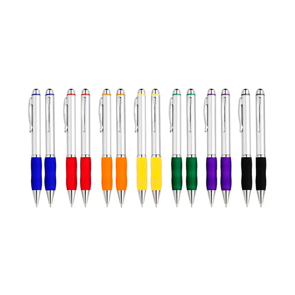 Bolígrafo Plástico Qasar Silver