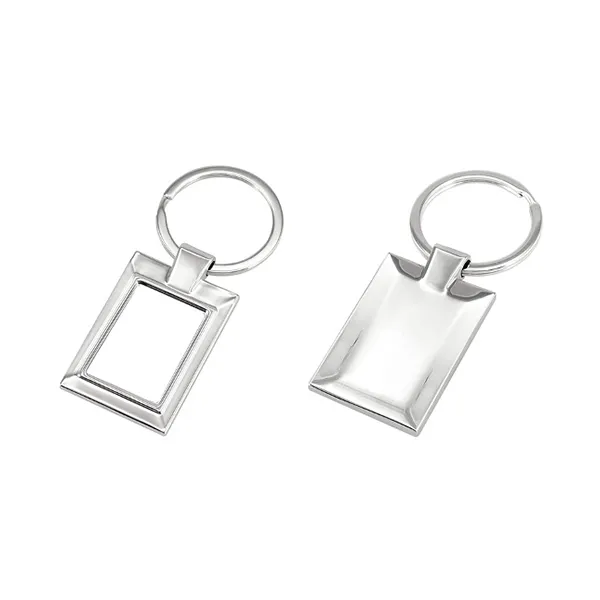 Llavero Metálico Rectangular