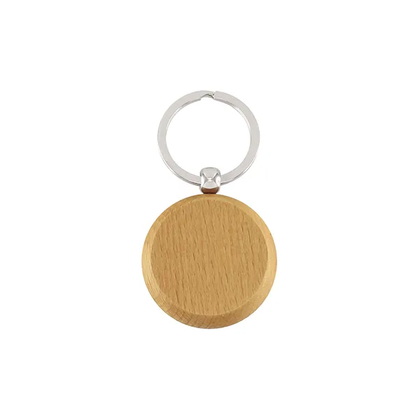 Llavero Redondo de Madera