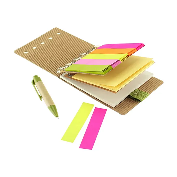 Memo Set Ecológico con Boligrafo