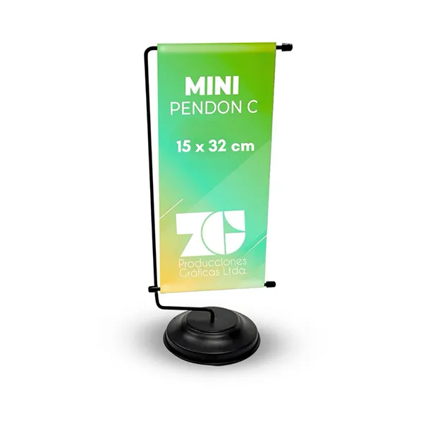 Mini pendon C 15*32 cm